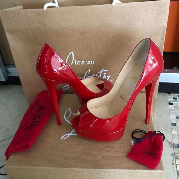 Christian Louboutin Shoes - Christian louboutin "Lady Peep" 150mm